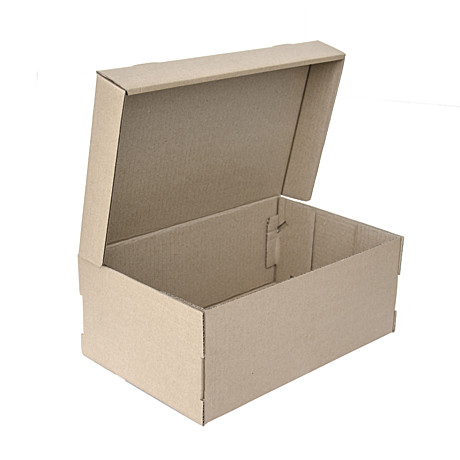 Самосборная коробка для обуви. Обувная коробка 330*210*130 мм. Коробка для хранения обуви.